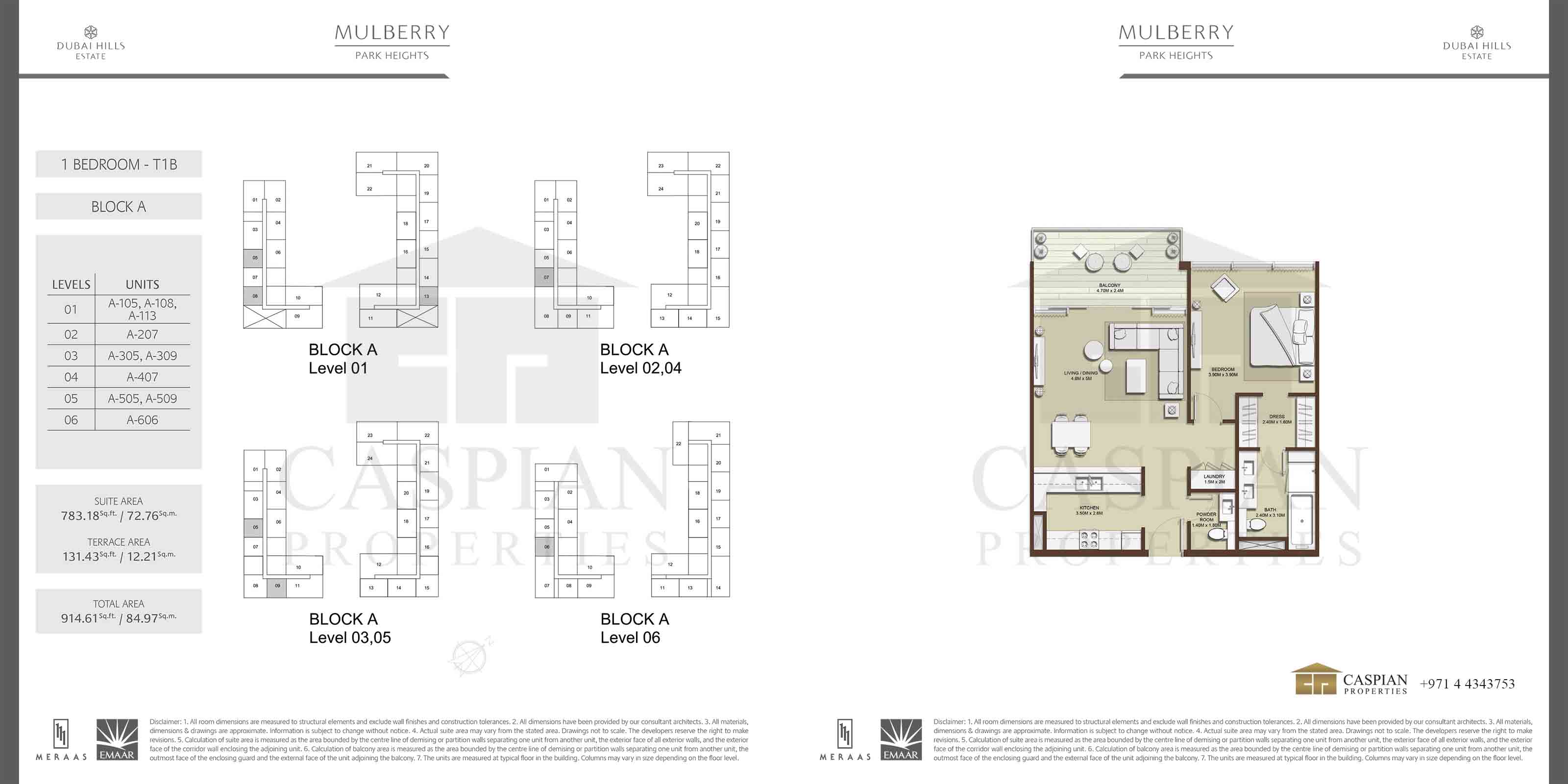 Mulberry Park Heights I Floor Plans