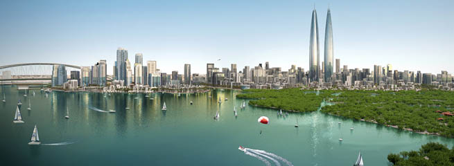 The Lagoons Dubai Creek Harbour Residences